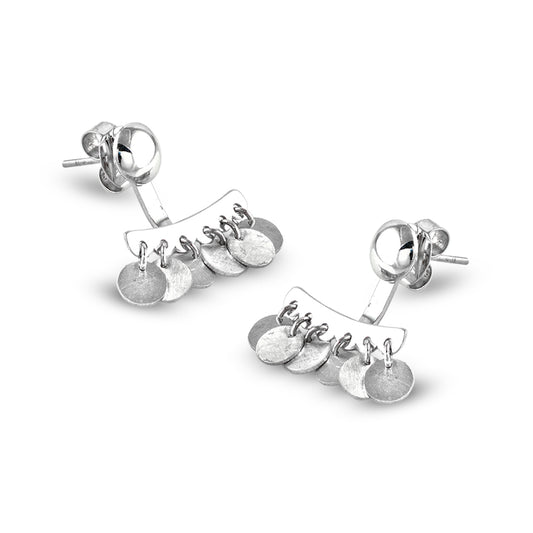 Classic Elegance: Sterling Silver Earrings