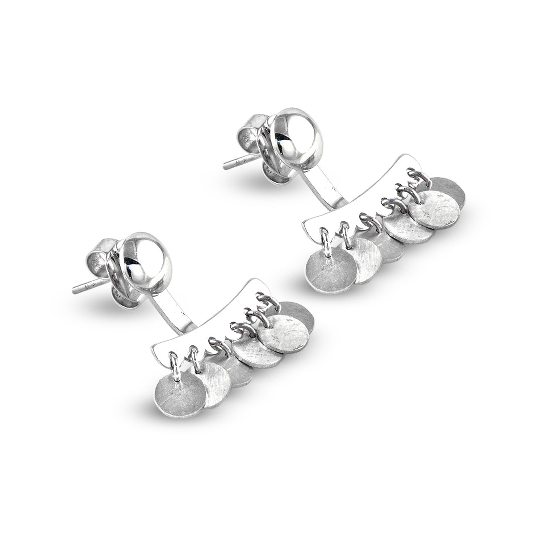 Classic Elegance: Sterling Silver Earrings