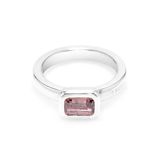 Silver and Tourmaline S.Begermi Ring