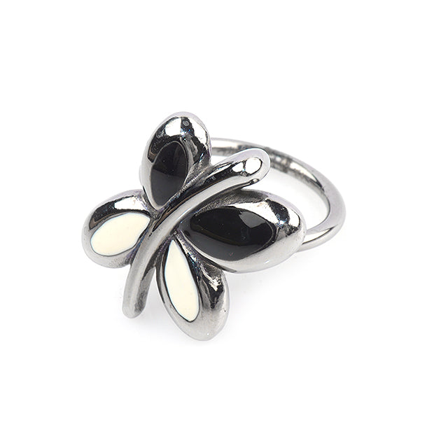 Leafy Silver Ring