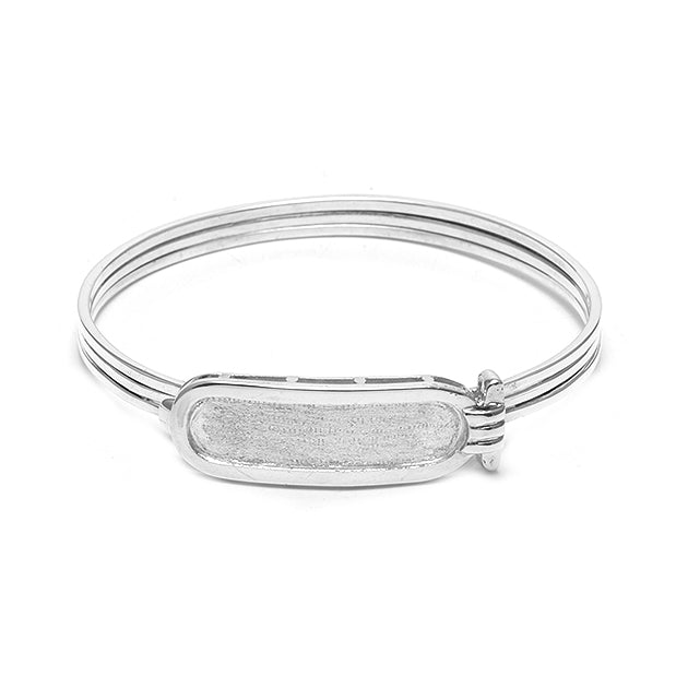 Pharaonic Silver Bracelet