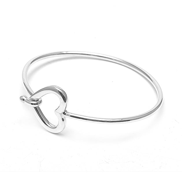 Silver Heart Bracelet